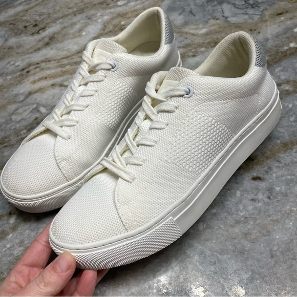 Greats The Royale Knit 2.0 in White/Gray Women’s 7.5 - Picture 2 of 14